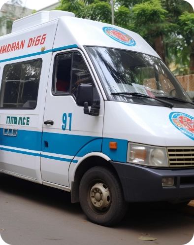 ambulance service in old age home