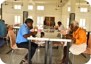 Dining Hall in old age home